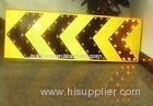Waterproof Aluminium Solar LED traffic control signs anti-shock with CE for Highway