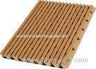 Sound Reduction Decorative Wooden Wall Panels With Metal Finished