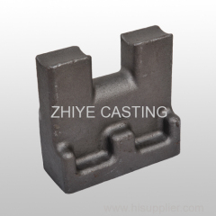 carbon steel casting train accessory buffer system buffer block
