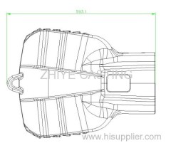 big board protective base for bucket teeth