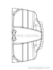 big board protective base for bucket teeth