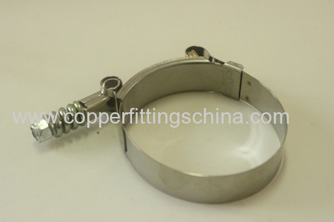 T Bolt Hose Clamp with Spring Manufacturer