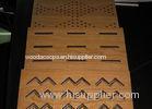 Decorative Wooden MDF Acoustic Panel For Stadium Walls , Fire - Proof BT new pattern