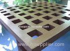 Eco Friendly MDF Acoustic Panel With Black Acoustic Fabric Back Finish BT new pattern