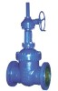 DIN gear operated gate valve