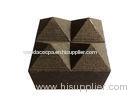 Polyester Fiber Pyramid Acoustic Diffuser Panel , Sound Insulation BT new pattern