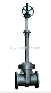 Bellow cast steel gate valve