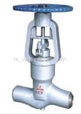 Pressure sealing globe valve