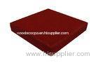 Red Fabric Acoustic Absorber Panel For Hotel , 600 * 1200mm
