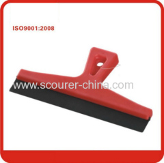 Red+black PP+Rubber Water Blade & Window Squeegee