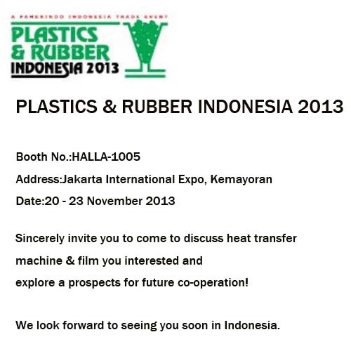 PLASTICS & RUBBER INDONESIA 2013