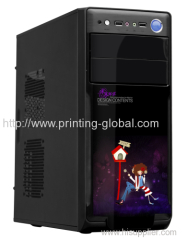Hot stamping film for computer mainframe
