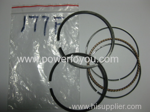 Generator spare parts piston ring 177F