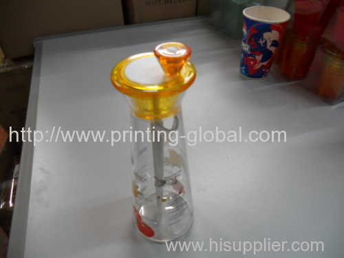 Heat transfer film for glass ampulla with cork