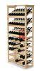 8 Layer Eco-Friendly Wooden Display Stands Wine Holder For Store