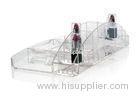 Acrylic Clear Cosmetic Organizer , Table Business Card Holder