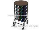 Metal Commercial Metal Wine Racks , Hotel Wine Display Stands