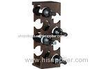 Wooden Wine Display Stands , Wall Mounted Wine Rack For Kitchen