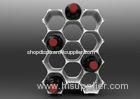 12 Bottle Beer Bottle Holder , Honeycomb Wine Display Stands