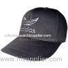 100% Cotton 3D Embroidery Mens Baseball Caps , Racing Sports Hats For Adults