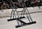 Heavy Duty Metal Powder Coated Floor Two Bicycle Display Stand