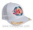 100% Cotton Twill Two Tone Racing Baseball Caps , Curled Peak For Adults