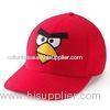 53cm Lively Angry Birds Printed Red Hip Hop Caps Embroidered For Girls 5-Panel Snapback Cap