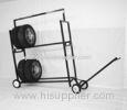 Stainless Steel Two Layer Tyre Display Rack With Powder Coated