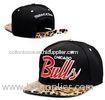 3d Embroidered Customized 58cm Strap Back Hats For Girls With Brass Buckle