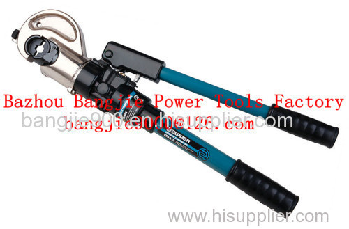 Hydraulic crimping tool Safety system inside