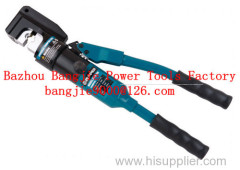 Hydraulic crimping tool Safety system inside