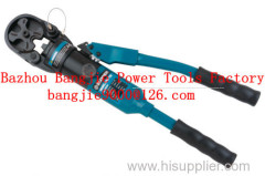 Hydraulic crimping tool Safety system inside