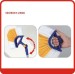 New popular Blue& yellow Long handle corner brush