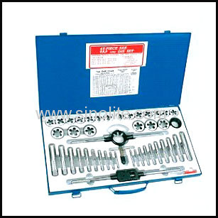 45pcs Metric tap and die set