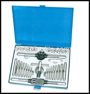 28pcs Metric tap and die set