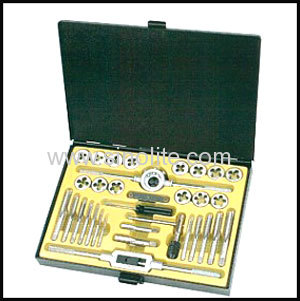 Metric & inch tap and die set 33pcs