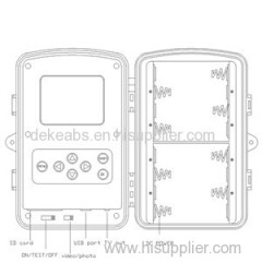 Sport Outdoor Hunting Camera With 12 Mega Pixels 15M PIR Sensing Distance