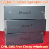 Cheap wholesale DHL Free original new Apple Iphone 5 sealed factory unlocked mobile phone