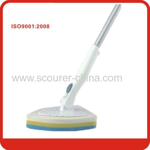 Eco-Friendly Telescopic aluminum handle scrubber brush