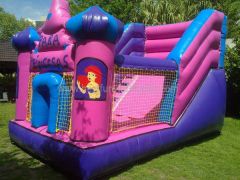 Inflatable Bounce Slide Princess