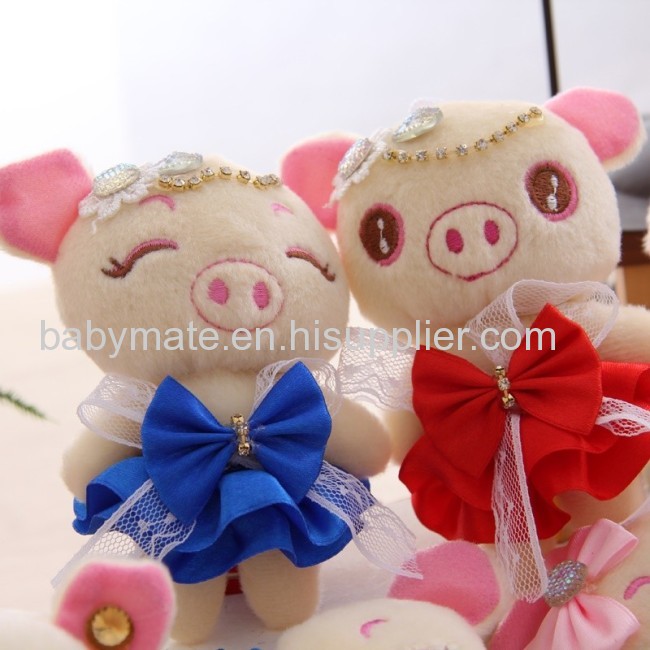 Cute mini plush pig