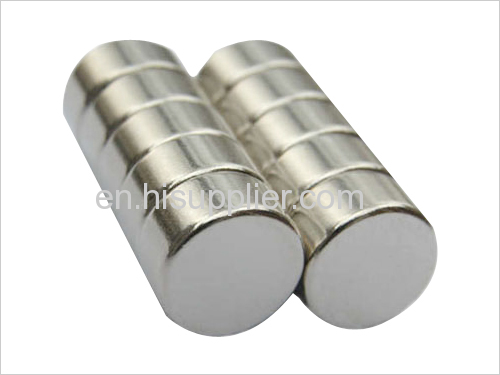 High working temperature Disc NdFeB magnets