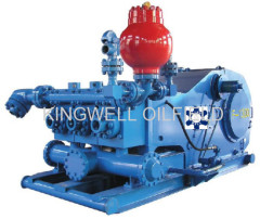 F-1600HL horizontal type triplex single acting mud pump for oil&gas drilling