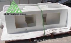 Super Thassos Glass kitchen top