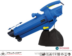 AWLOP 2000W Electric Leaf Hog Blower / Vacuum with Leaf Bag Garden Tools