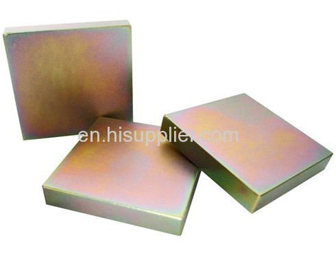 Square shape NdFeB permanent magnet