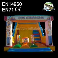 Los Simpasons Inflatable Water Park Slide Amusement