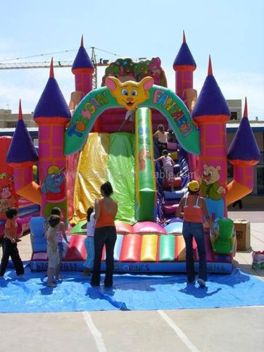 Fantasia Inflatable Bouncer And Slide Combo