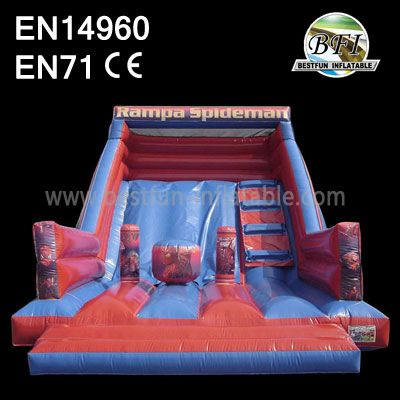 Fun Inflatable Slide Spiderman Bounce Slide