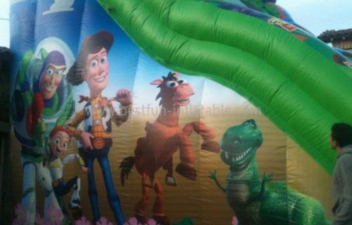 Commercial Big Full Print Inflatable Slide